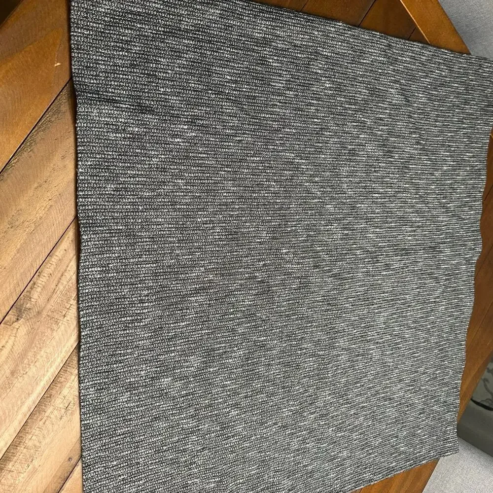 Lululemon Vinyasa Wrap Scarp Heathered Black & Gray Women's One Size